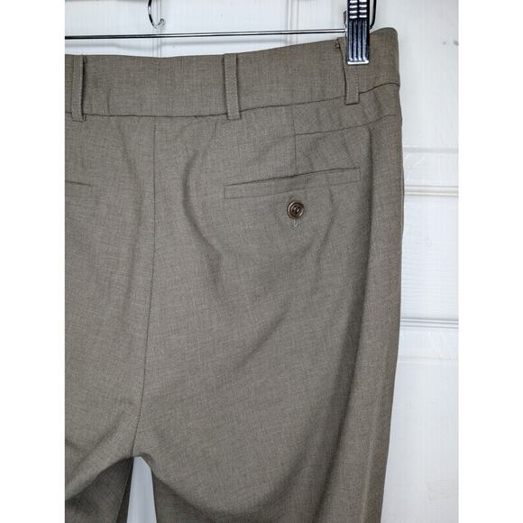 Club Monaco Mid-Rise Trousers Flare Leg Wool Blend Dress Pants - Picture 5 of 5